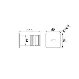 Divar lampası GW TIK GW-S712-3-WH-WW, GW-S712-3-WH-WW