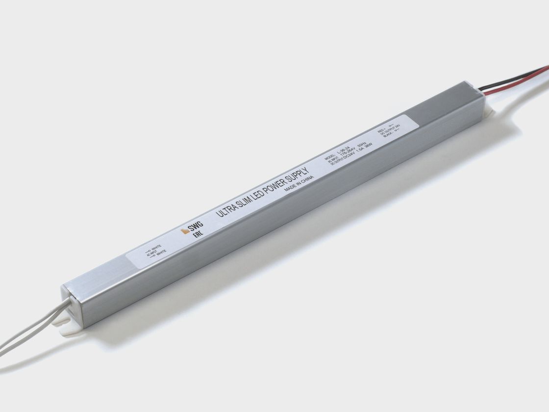 SWG ultra nazik qida bloku 24V 36W, korpus