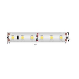 24V+ işarəli SMD 3528 LED lent seqmenti