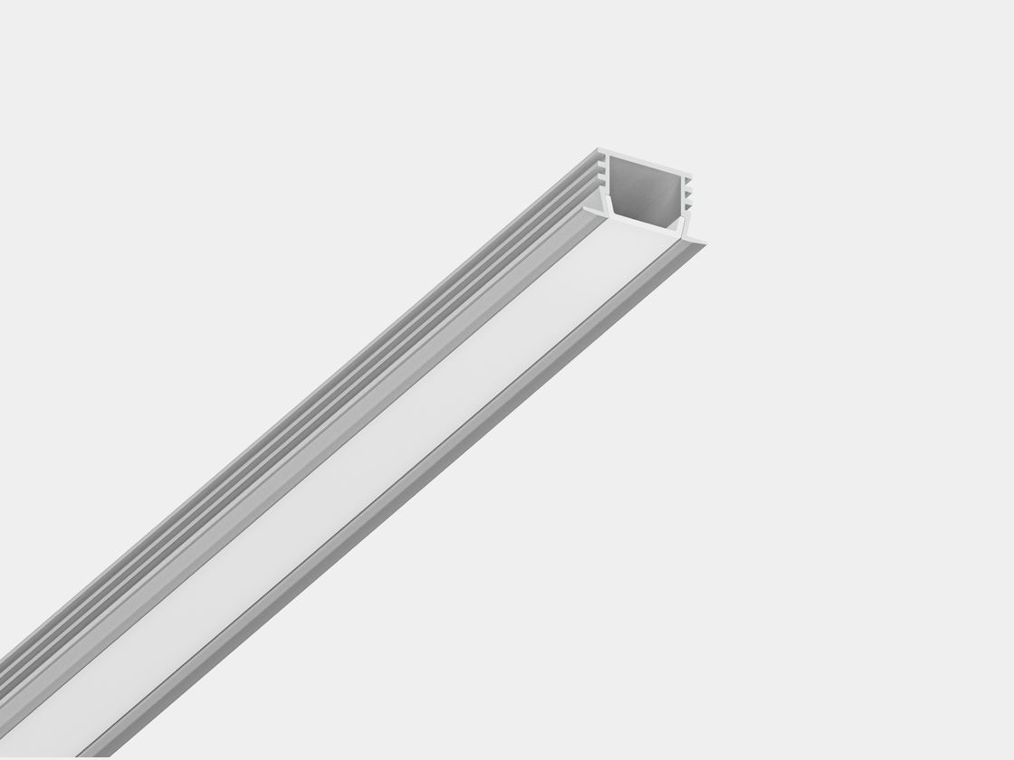 Ekranlı RC-2212 alüminium profil, diaqonal bucaqdan görünüş