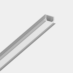 Ekranlı RC-2212 alüminium profil, diaqonal bucaqdan görünüş
