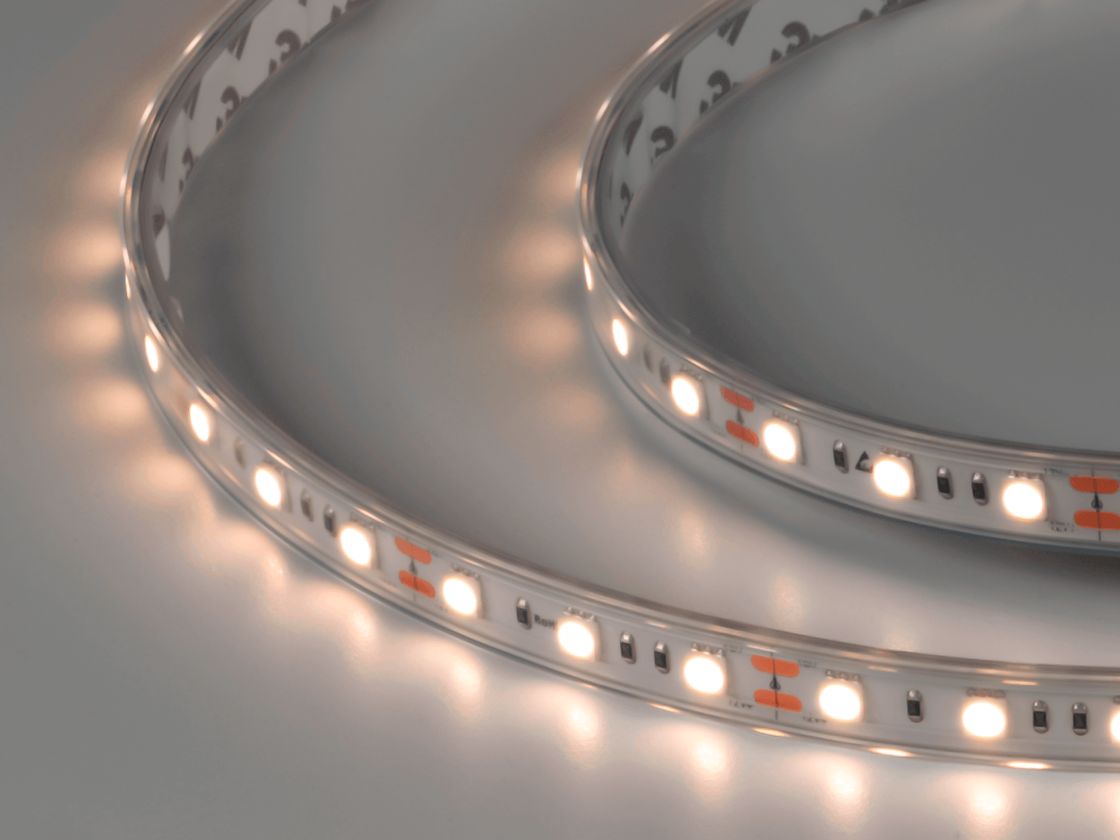 LED lent LUX, 5050, 60 LED/m, 14,4 Vt/m, 12V, IP65, Neytral ağ (4000K), DSG560-12-NW-65