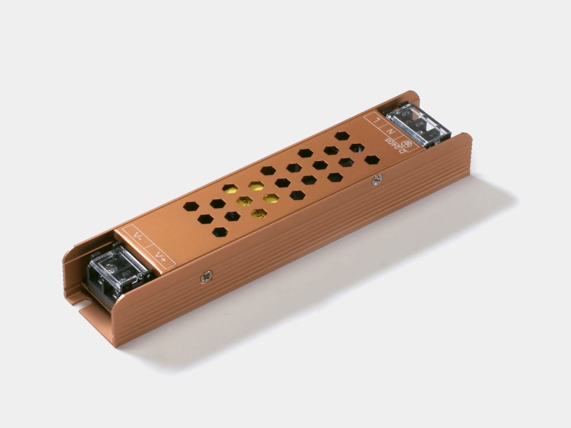24V 60W IP20 kompakt qida bloku, metal korpus