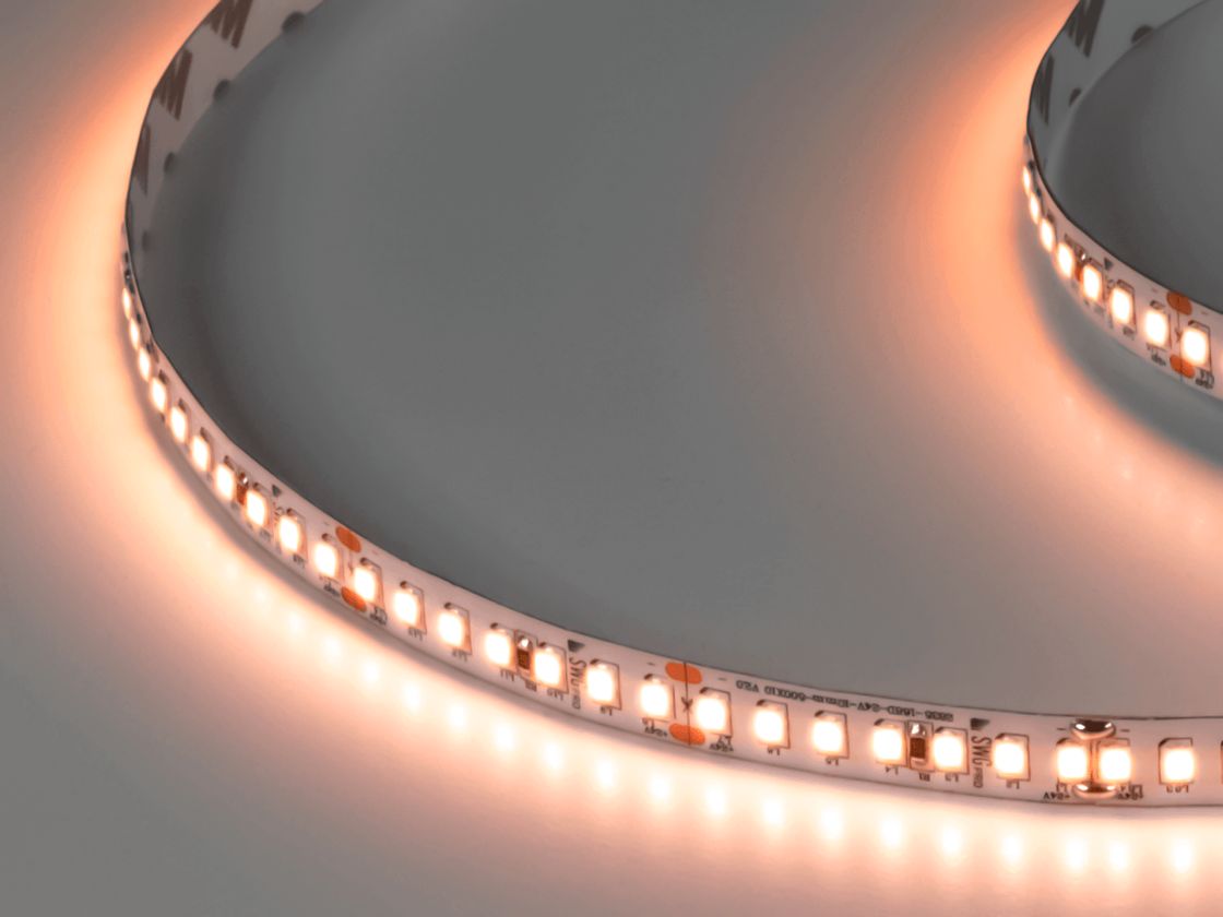 SWG PRO 2835 LED lent, 168 LED/m, 17,3 Vt/m, 24V, IP20, Rəng: İsti ağ, SWG2P168-24-17.3-WW-20