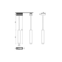 SY işıqlandırıcı, qara, 10 Vt, neytral işıq 4000K, SY-601241-BL-10-NW