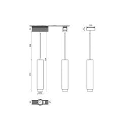 SY qara işıqlandırıcı, 20 Vt, neytral işıq 4000K, SY-601242-BL-20-NW