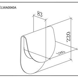Divar lampası JY INFINITY, LW-A0040A-WH-WW