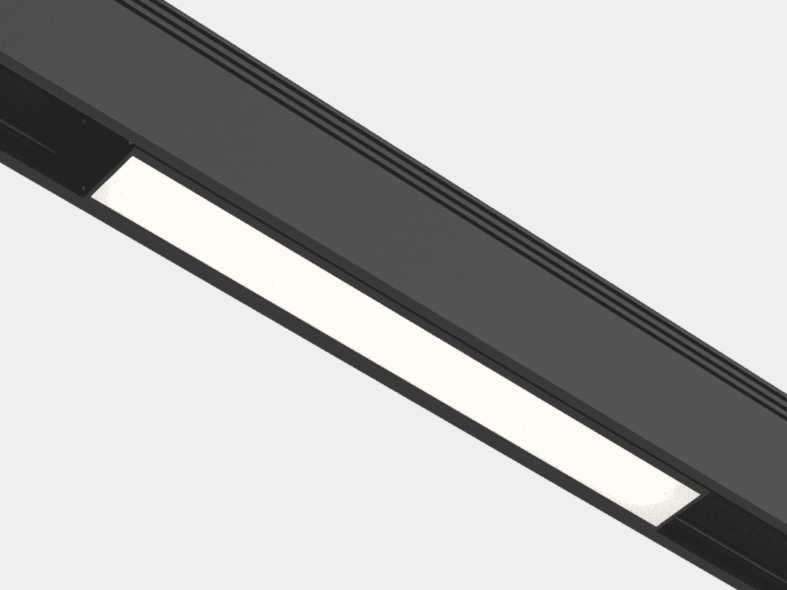 SY treki üçün işıqlandırıcı, qara, 12 Vt, neytral işıq, SY-601211-BL-12-NW