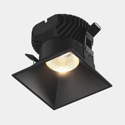 COMBO 3 quraşdırılan kvadrat korpus, qara rəng, yuxarıdan görünüş