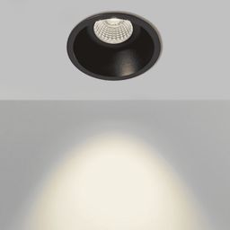 Tavan üçün daxili quraşdırılan maili işıqlandırma korpusu, Qara, IP20, COMBO-41-BL
