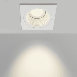 Tavanda COMBO kvadrat formalı ağ çərçivə, işıq