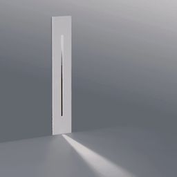 Divara quraşdırılan JY işıqlandırıcı, ağ, PO-1420-STEP-WH-WW