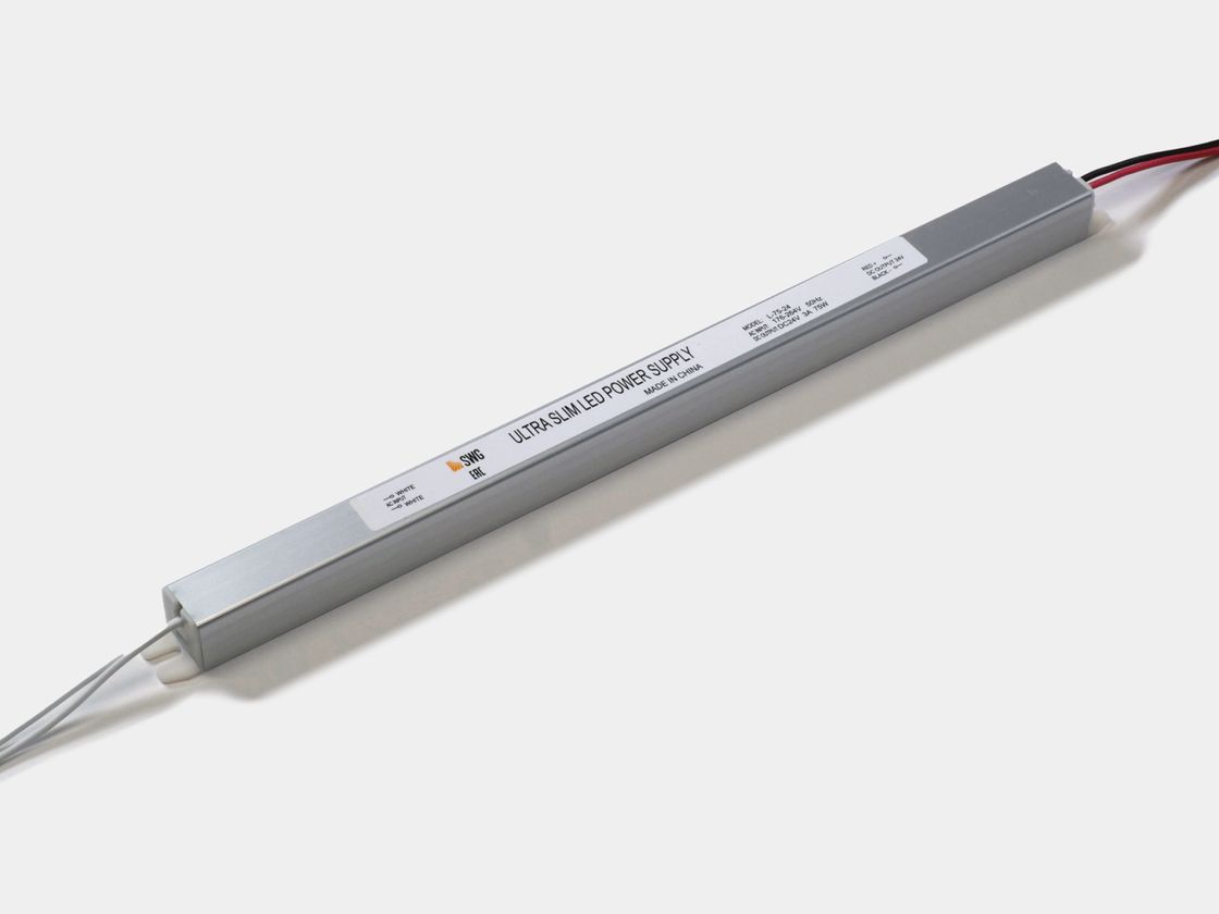 SWG 24V 75W ultra nazik enerji təchizatı bloku, yandan görünüş