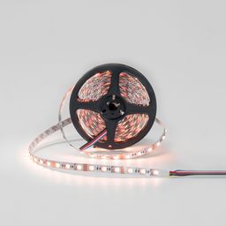 5050 RGB+isti lent rulonu, qırmızı kanalın işıqlanması