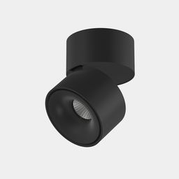 LED tavanüstü səthə quraşdırılan döndərilə bilən işıqlandırıcı, I seriyası, Qara, 15Вт, IP20, İsti ağ (3000К), I-SF-BL-WW
