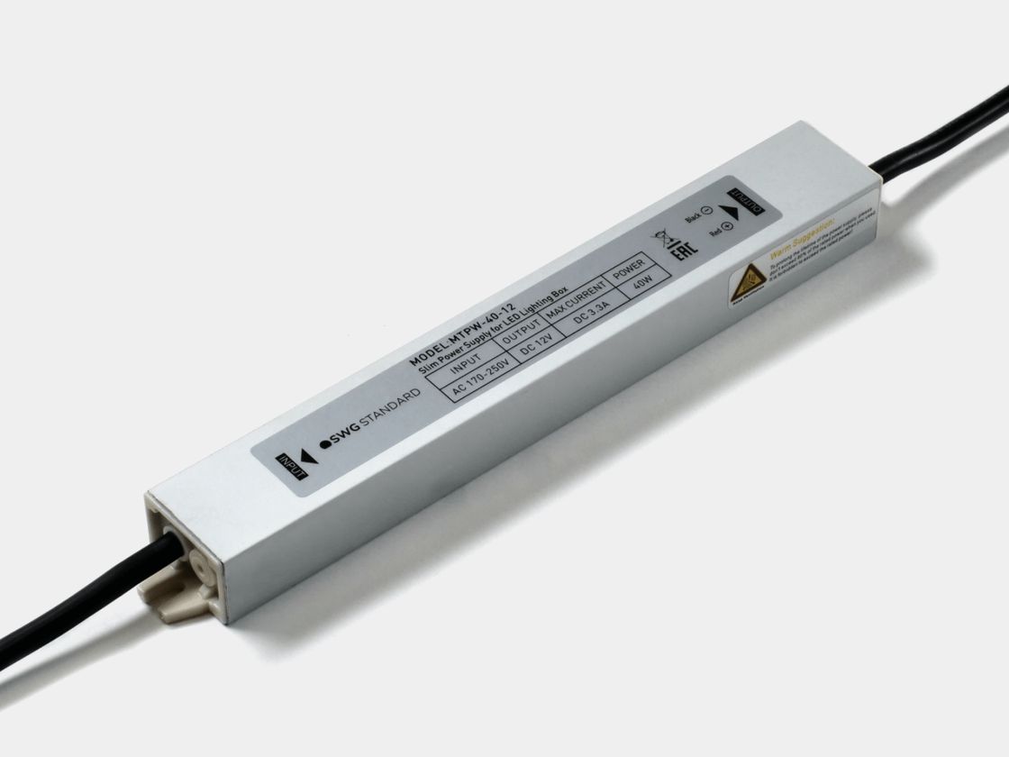 Hermetik SWG MTPW-40-12 enerji təchizatı bloku, MINI Al korpus