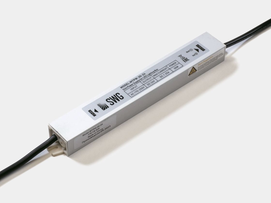 Hermetik SWG TPW qida bloku 24V 30W