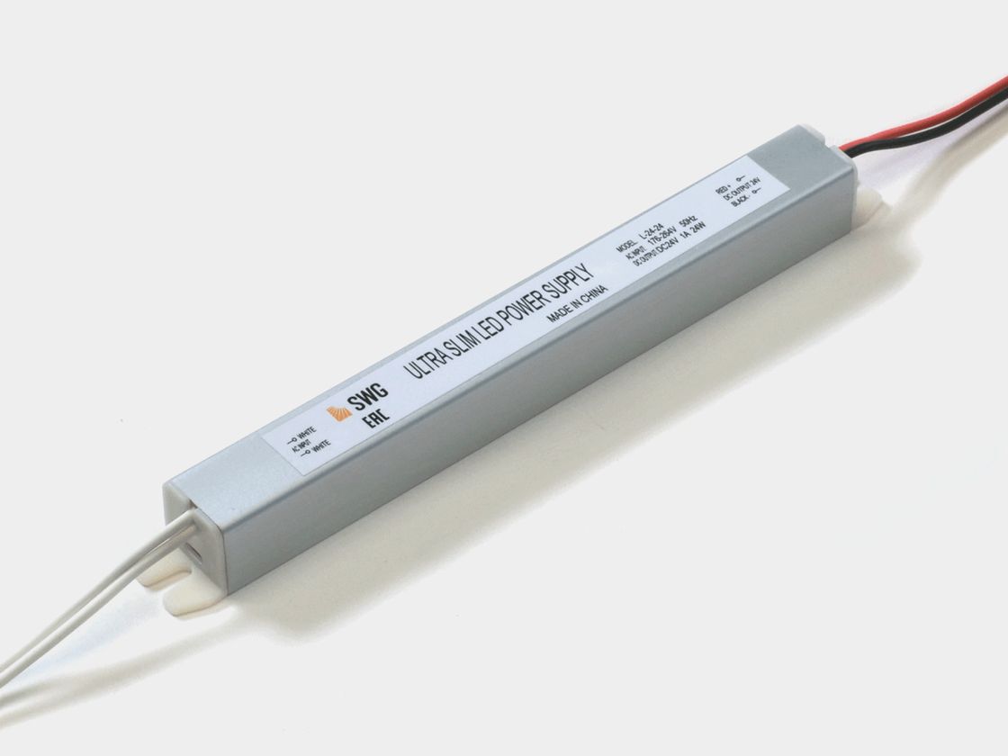 SWG 24V 24W ultra nazik enerji bloku, yandan görünüş