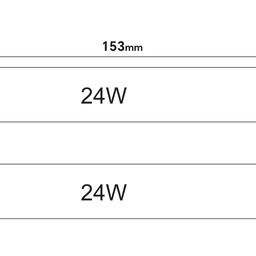 LED lentlər üçün ultra nazik qida bloku, 24 W, 24V, L-24-24