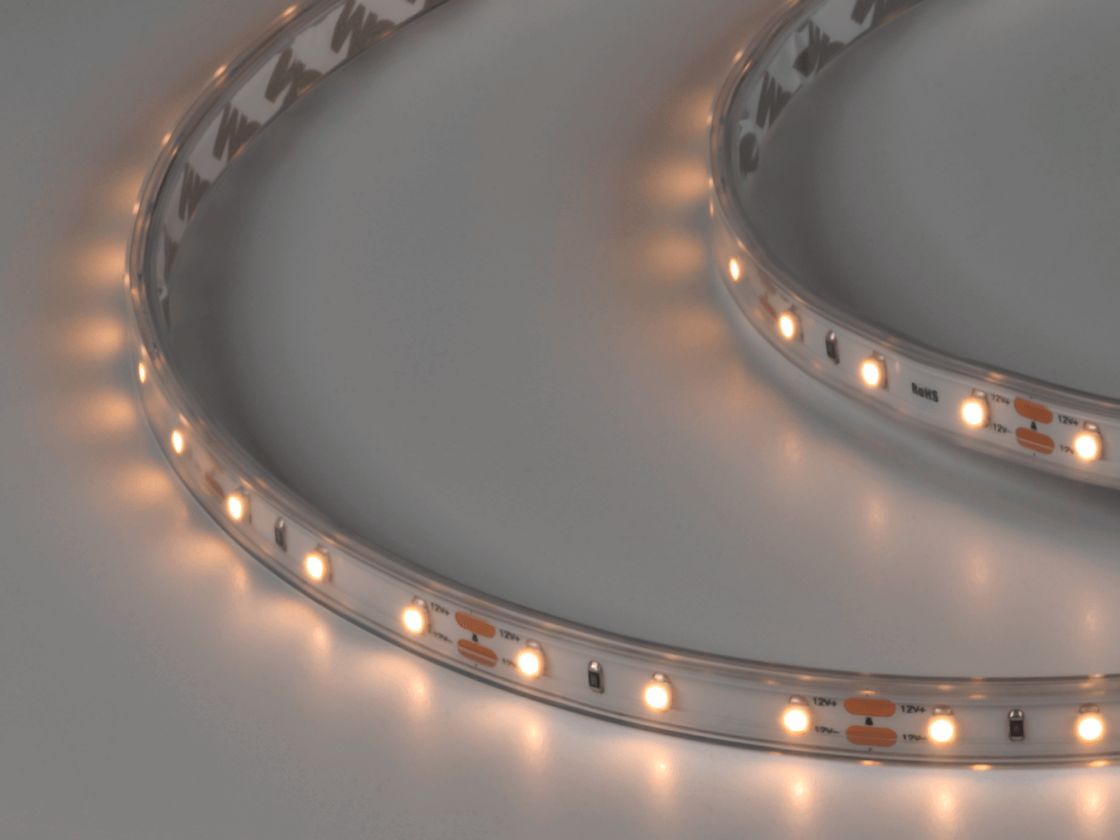 İsti ağ işıqlı 12W IP65 LED lent, DSG360-12-WW-65