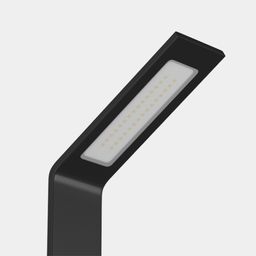 Qara LED landşaft işıqlandırıcısı, plafona baxış