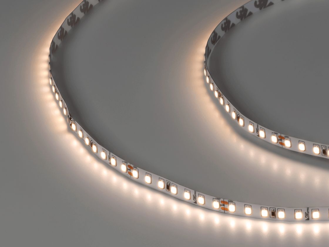 LED lent PRO 2835, 126 LED/m, 13 Vt/m, 24V, IP20, Rəng: Neytral ağ, SWG2P126-24-13-NW