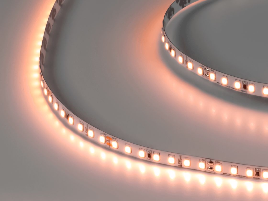 LED lent PRO 2835, 126 LED/m, 13 Vt/m, 24V, IP20, Rəng: İsti ağ, SWG2P126-24-13-WW