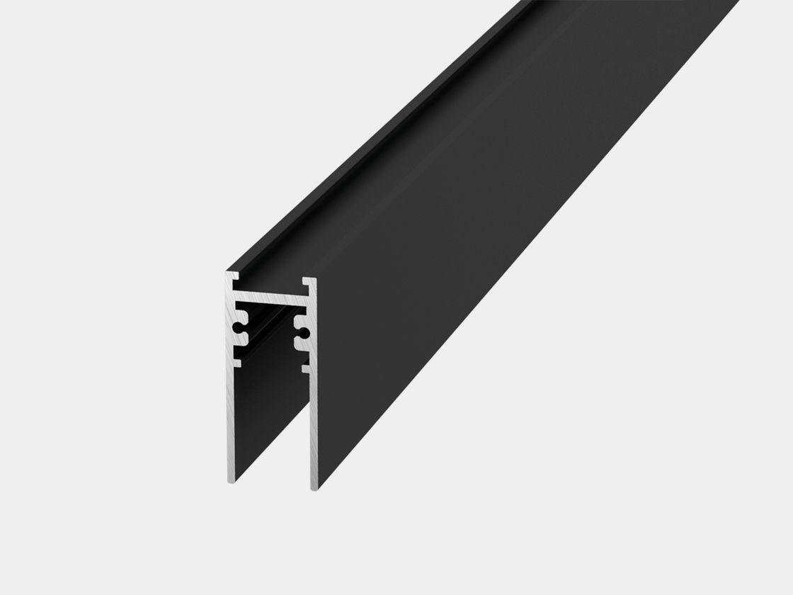 SY MINI seriyalı naqil­siz səthüstü maqnit trek, 48V, Qara, SY-mini-TR-001582-48-2.5