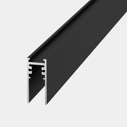 SY MINI seriyalı naqil­siz səthüstü maqnit trek, 48V, Qara, SY-mini-TR-001582-48-2.5