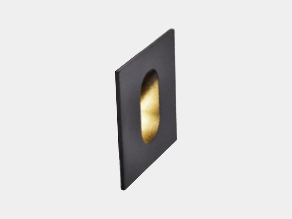 Kvadrat formalı bra ön paneli, oval işıq pəncərəsi