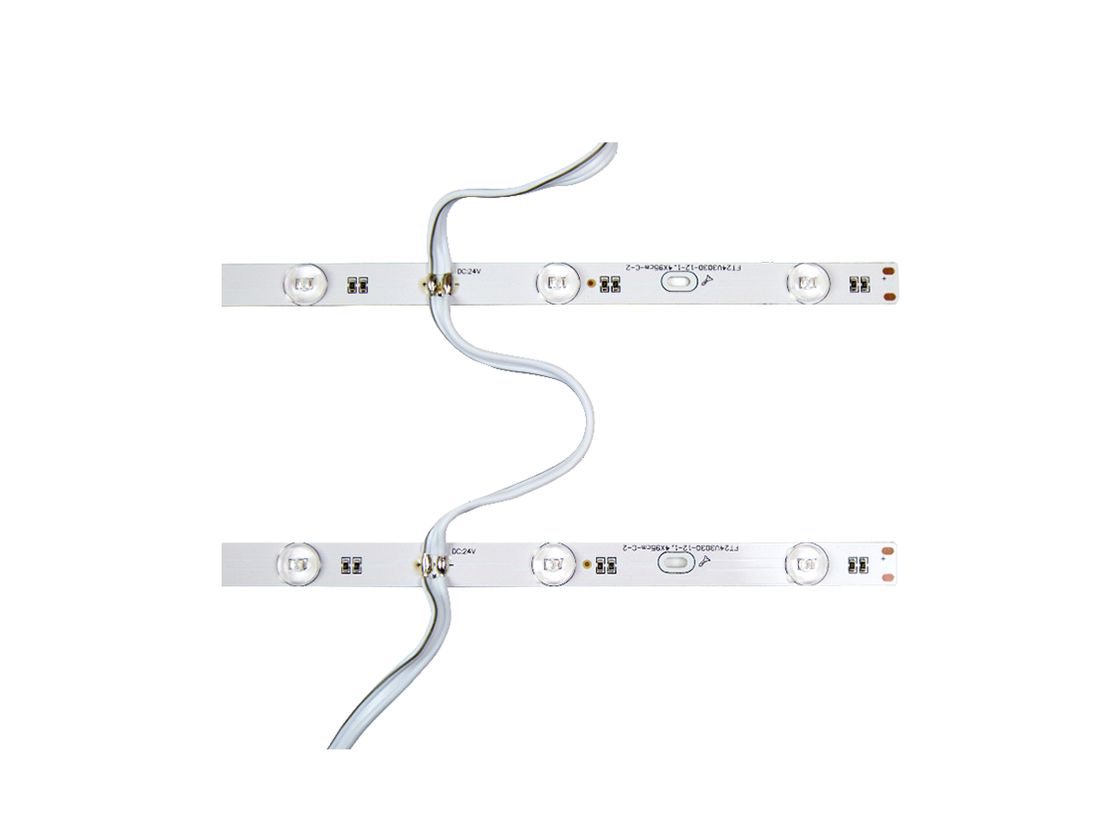 Naqillərlə iki SWG-312 LED xətti, 24 V