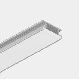 LED lent üçün alüminium profilin kəsikdən görünüşü
