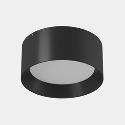 LED tavanüstü montajlı tavan işığı, BQ seriyası, Qara, 12Вт, IP20, İsti ağ (3000К), BQ-SF12-BL-WW