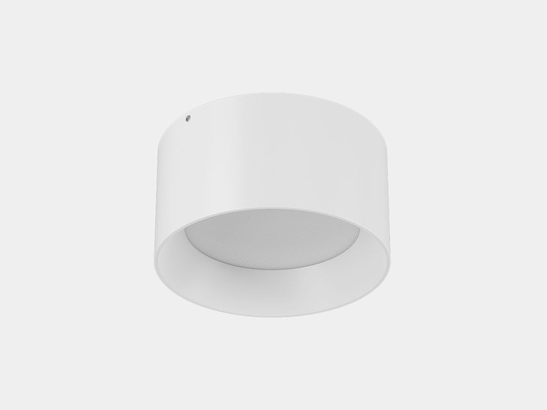 LED tavanüstü plafon işıqlandırıcısı, BQ seriyası, Ağ, 12Вт, IP20, İsti ağ (3000К), BQ-SF12-WH-WW