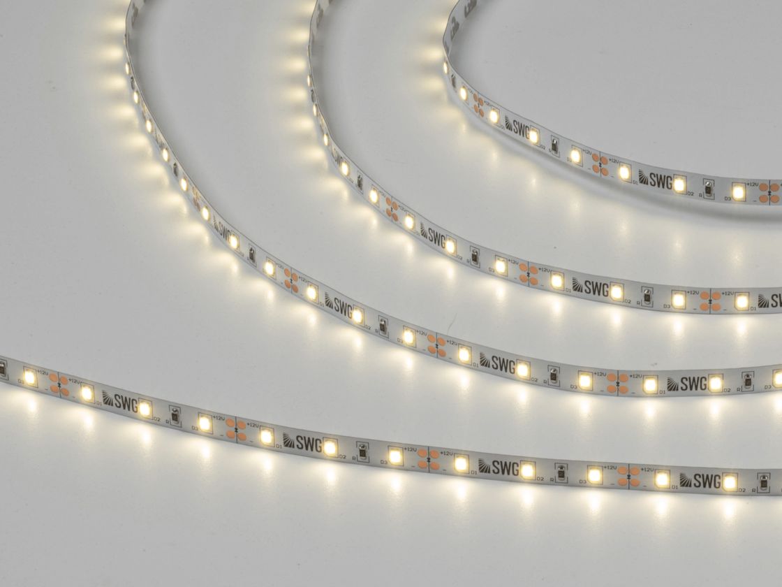 SWG SMD2835 LED lent, neytral işıq tonu, yaxın plan görüntü