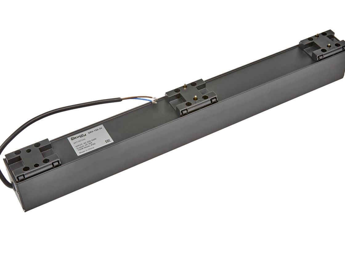 SY trek sistemi üçün DRV-150-24 qidalanma bloku, qara