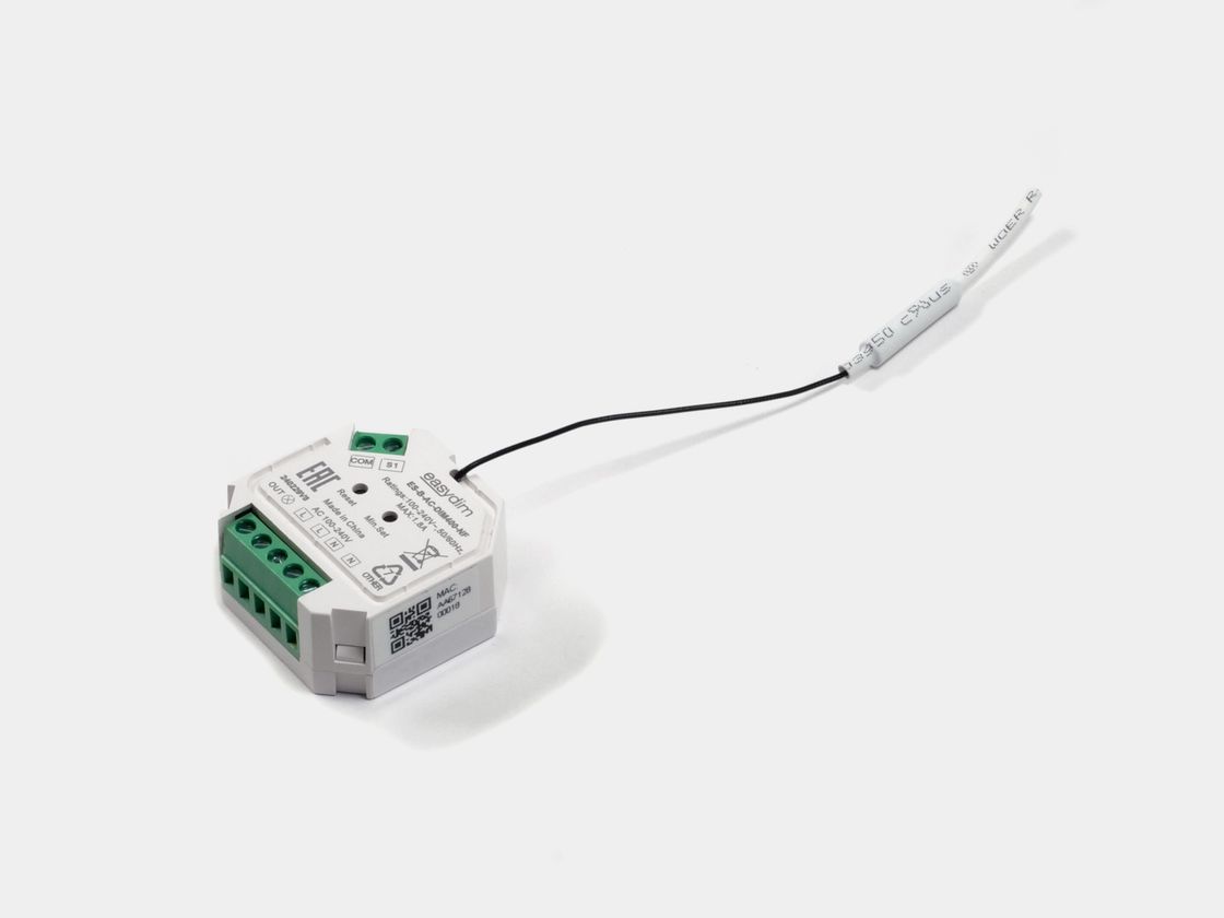 Easybus modul tipli dimmer, ağ korpus, klemli terminal blok