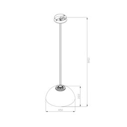 Asma tavan işıqlandırıcısı JY P-004, P-0046-1D-GR-WW