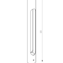LED işıqlandırıcı, 10 Vt, IP54, İsti (3000K), FL-100916-10-GR-WW