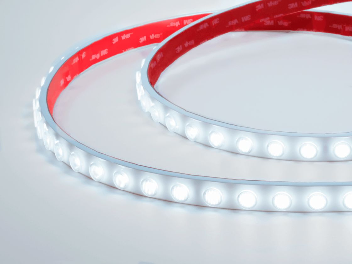 LED lent Wallwasher 2835, 48 LED/m, 18 Vt/m, 24V, IP67, Rəng: Soyuq ağ, SWG-248-24-W20/45-67