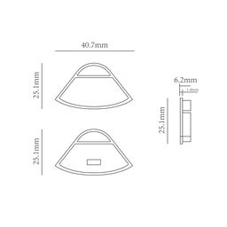 SF-3030 profili üçün tıxac dəsti (2 əd), SF-3030-ECS