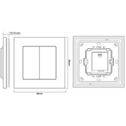 Radio panel, ES-B-W-K4-CF