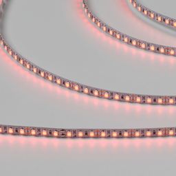 SWG 3528 LED lentinin qırmızı işıq saçması, yaxın plan görüntü