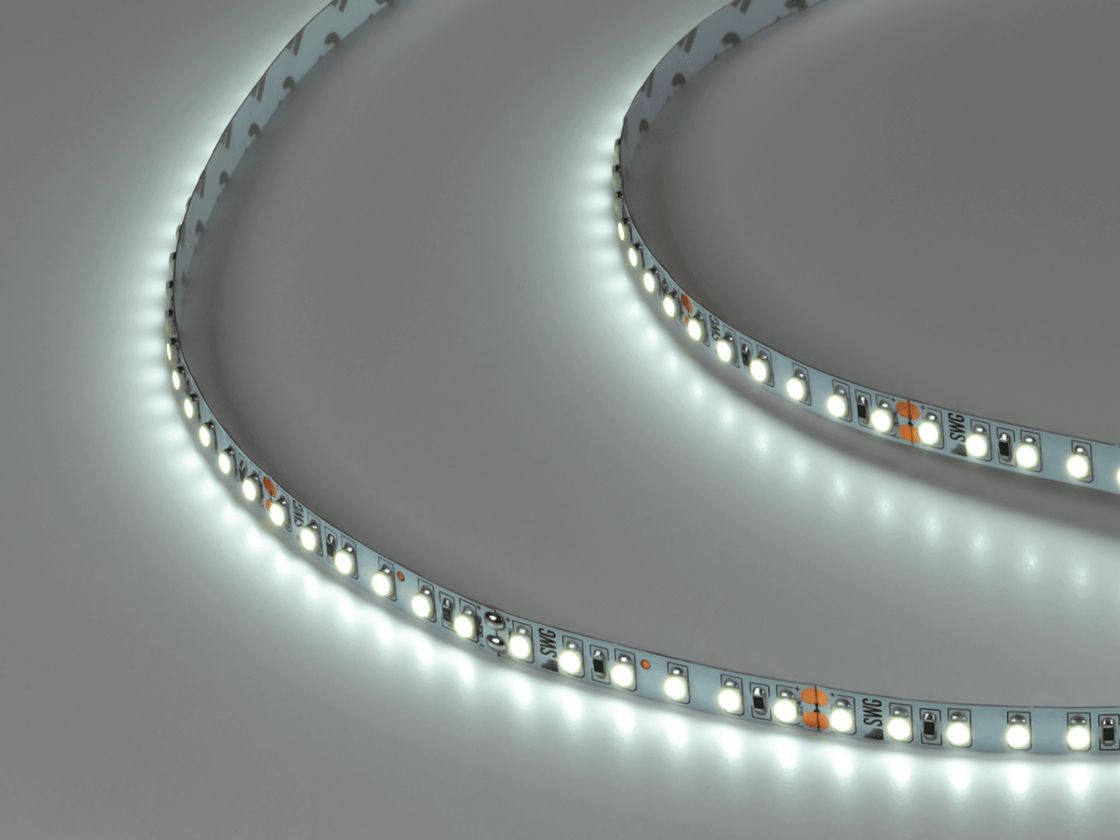 LED lent 3528, 120 LED/m, 9,6 Vt/m, 24V, IP20, Rəng: Soyuq ağ, SWG3120-24-9.6-W-M