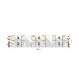 SMD5050 RGBW LED lentası üçün plata, 24 V, IP20, 120 LED/m