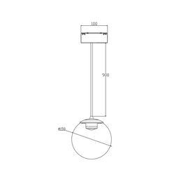 SY treki üçün səthüstü işıqlandırıcı, bürünc, 10 Vt, isti ağ, SY-601262-BZ-10-WW