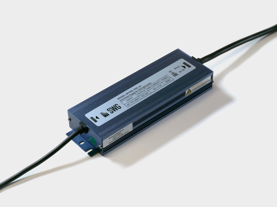 SWG hermetik qidalanma bloku 24V 350W, korpus