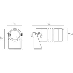 LED landşaft işıqlandırıcısı, AFMI-8303006-DN-H