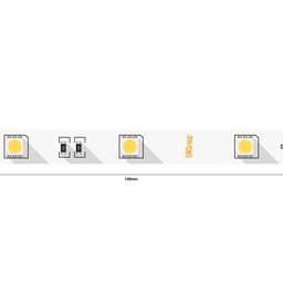 SMD5050 LED lentinin 12V IP20 seqmenti