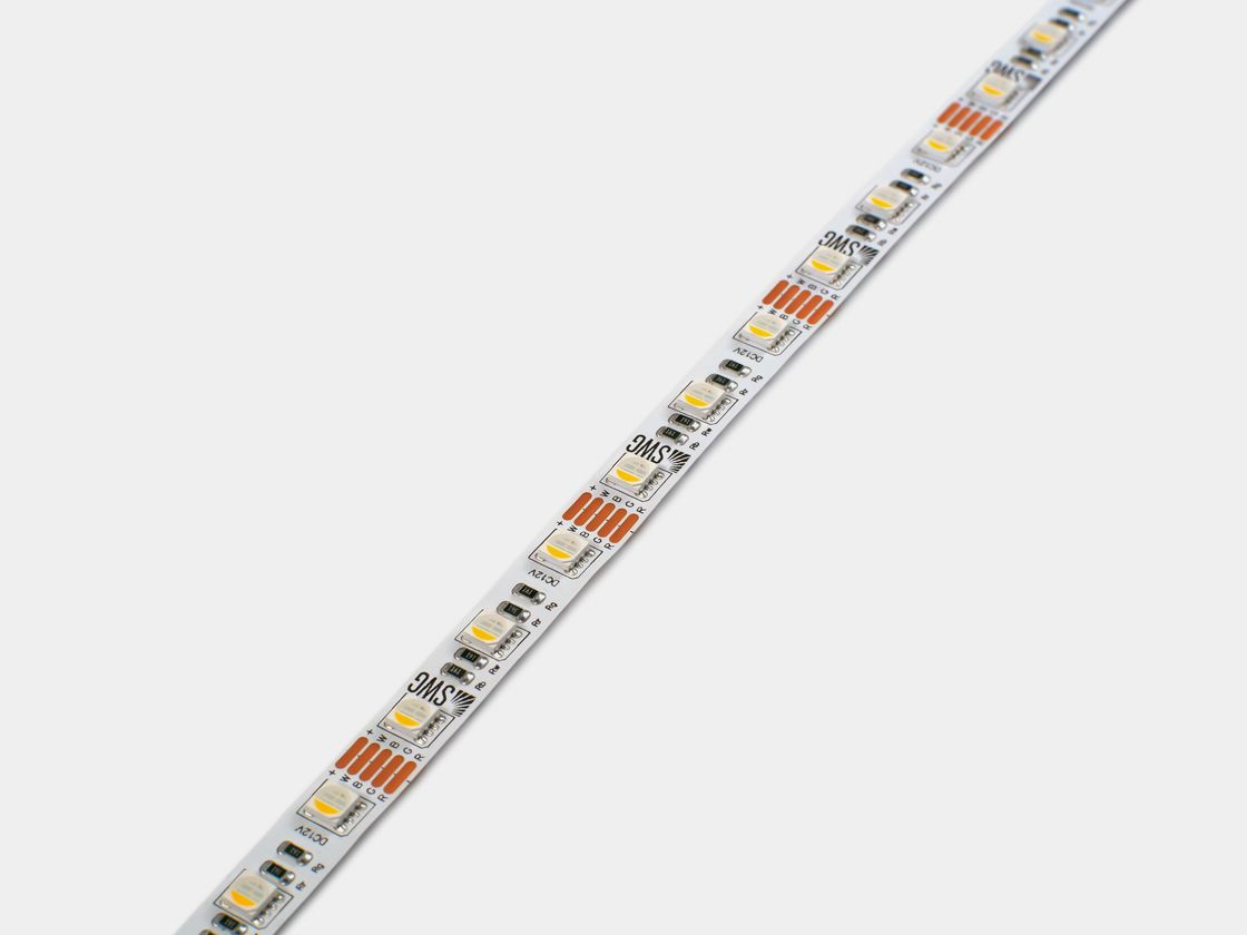 LED lent 5050, 60 LED/m, 19,2 Vt/m, 12V, IP20, Rəng: RGB + neytral ağ, SWG560-12-19.2-RGB+NW-M